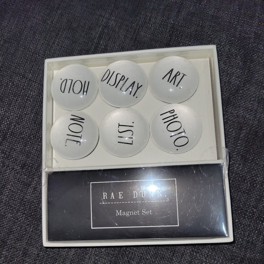 Rae Dunn Dome Magnet set NWT 24 HOUR SALE